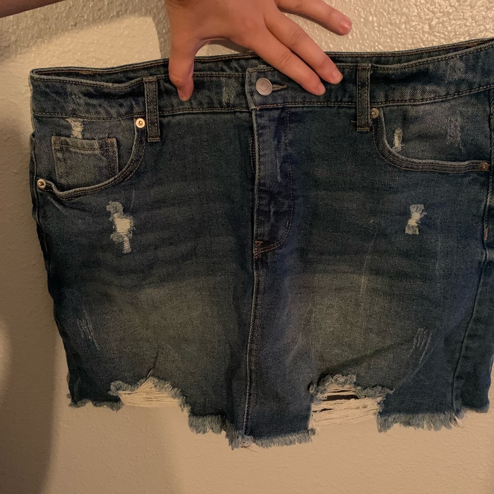 denim skirt